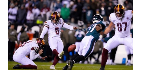 Baltimore Ravens vinstsvit på 24 matcher bruten av Washington Commanders